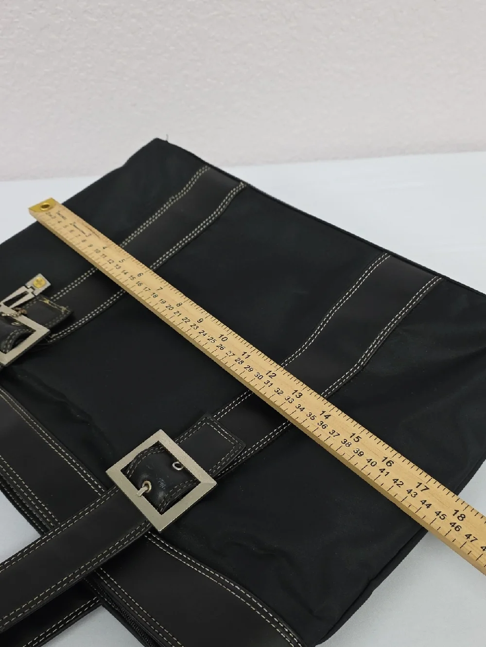 SwissGear Black Laptop Utility Tote Purse Large Minimalist Academia Business